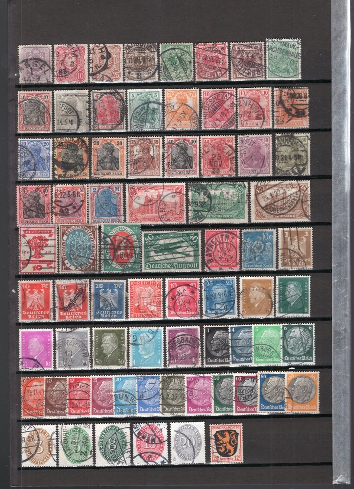 Germany 1880’s-1980’s Collection 279 Used Stamps CV$250