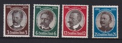 GERMANY NAZI REICH Mi. # 540/543 MINT NEVER HINGED except Mi.#540