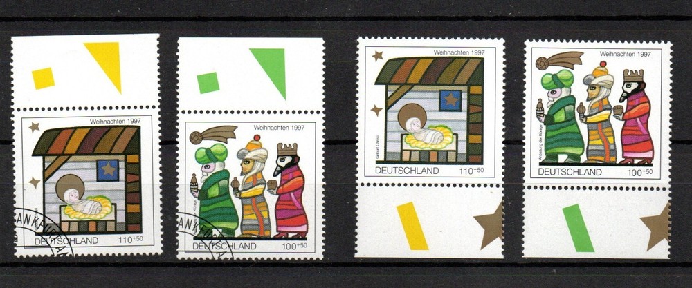 Germany MiNo 1959 + 1960 Christmas 1997