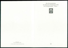 GERMANY FOLDER 1992/33 KUNST AMATEUR-THEATER