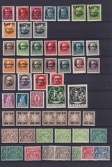 BAVARIA BAYERN 1911/ 1920 114 STAMPS MOSTLY MINT