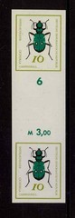GERMANY PH 1411 ZS – INSECTS BEETLE 1968 – PHASE PRINT !!! – ESSAY RARE !! p829