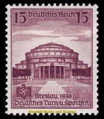 EBS Germany 1938 – Athletics Championships – Breslau – Michel 665-668 – MH*