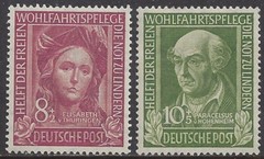 Germany 1949 West Germany complete semi postal set mint**, € 110.00
