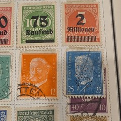 Germany Bund etc vf used MH MNH collections in High CAT
