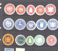 Germany nice lot of labels