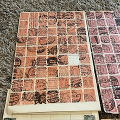 VINTAGE GERMAN DIENSTMARKE & SAARGEBIET OFFICIAL STAMPS – LARGE LOT – MINT USED