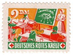 (I.B) Germany Cinderella : Federal Red Cross Fund 2DM (Education)