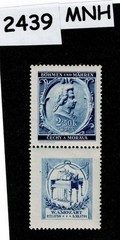 MNH Stamp B8 Wolfgang Amadeus Mozart 1941 WWII Germany Occupation of BaM #2439