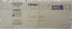 🤩🤩 OSBURGH – GERMANY. 1923. BERLIN. NEWSPAPER WRAPPER. BERLINER TAGEBLATT –