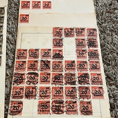 MASSIVE GERMANY MINT AND USED STAMP HOARD WORLD WAR I ERA INFLATION OVPTS