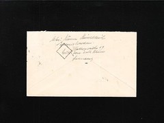 Germany Postwar 1947 Essen Werden Pr. 10p 24p 6p To England Unknown Auxiliary 2z