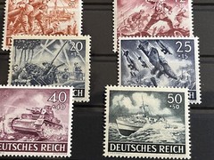GERMANY – DEUTSCHES REICH WWII – 1943 – WEHRMACHT I – Hero Memorial Day – MNH