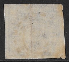 BAVARIA SCOTT 5 USED FINE – 1850 6kr BROWN NUMERAL OF VALUE ISSUE