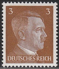 AUTHENTIC Historical Artifact Germany WWII 1942 Selection Hitler 3rd Reich MNH 2