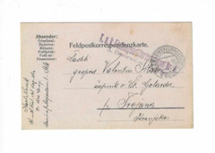 GERMANY 1916 Feldpostkorrespondenzekarte