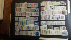 Stampsweis Germany Bund loaded collection on black stock est many 100s stamps