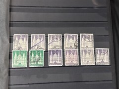 GERMANY DEUTSCHE REICH STAMP COLLECTION + STATE STAMP IN STOCKBOOK USED, MH, MNH