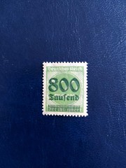 German 1923 800 Saufend Over Print On 500mark MNH With Gum Mint CV £2500 .00