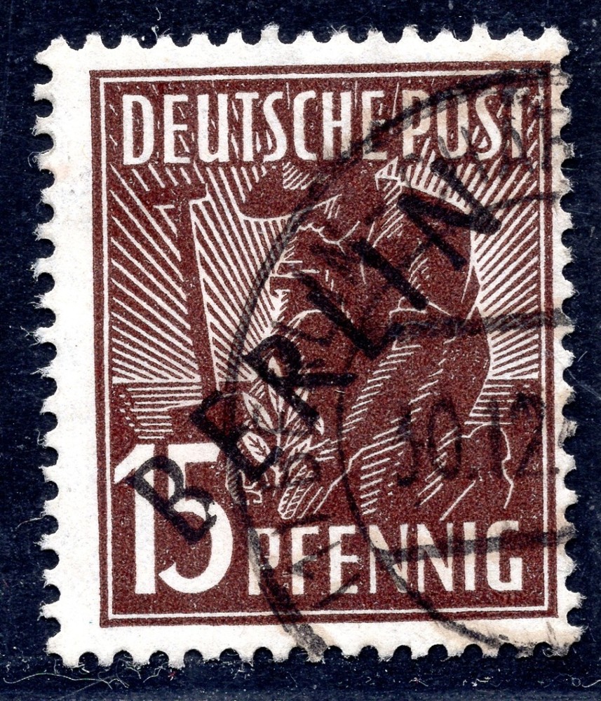 BERLIN 1948 6AFIX used FLAWLESS OPINION SCHLEGEL BPP (N2442