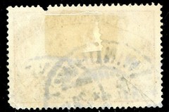 Germany 1901 SWA Southwest Africa 3 Mark Black Yacht Scott #23 VFU Y174