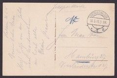 GERMANY 1915, Fieldpost card, Haltern am See, WWI
