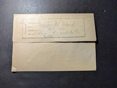 1943 Germany Auschwitz Concentration Camp Cover to Krakau Poland