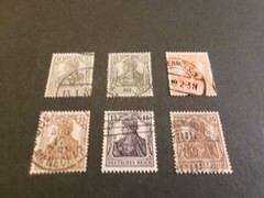 Germany96-101 Used – WDWPhilatelic (N6Y) (4/26)