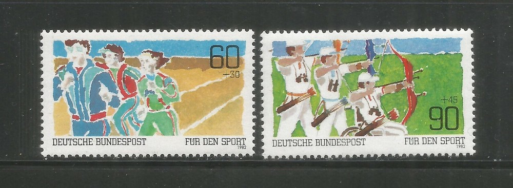 GERMANY – 1982 – SPORTS FOUNDATION – SEMI-POSTAL – #B598-599 – SET OF 2 – MNH