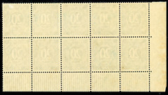 GERMANY 1946 MINT NH #516 BLOCK OF 10 BOTTOM LEFT CORNER MARGIN !! R255