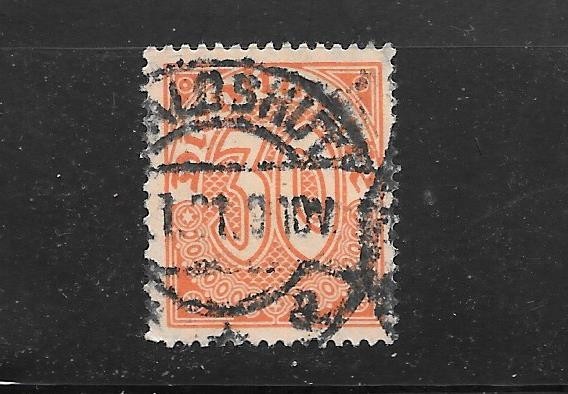 GERMANY GERMAN O6 1920 30PF NUMERAL VG USED OLD CLASSIC OFFICIAL STAMP