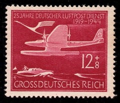 1944 Germany Deutsches Reich set Michel 866-868 Scott B252A-B252C MNG