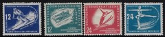 Germany: 1951; -1952, DDR, winter sports, Mint hinged, minimun rust, EBA027