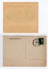5 Germany 1924-1939 Philatelic Postcard lot 1936 Olympics Berlin Auto Show 5pc