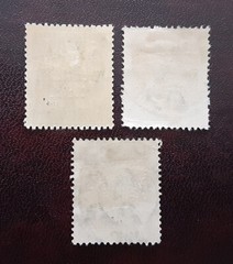 Germany Reich Overprint on Bayern 1920 5Pf 10Pf 40Pf Used VF/XF 2789