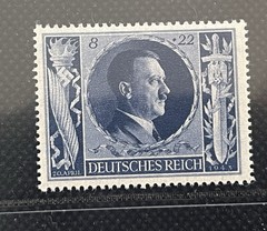 6 X 1943 German Reich 54th anniversary Stamp Deutschland Briefmarken