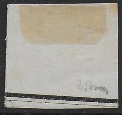 Preussen stamps 1866 MI 20 on fragment signed Brun CANC VF