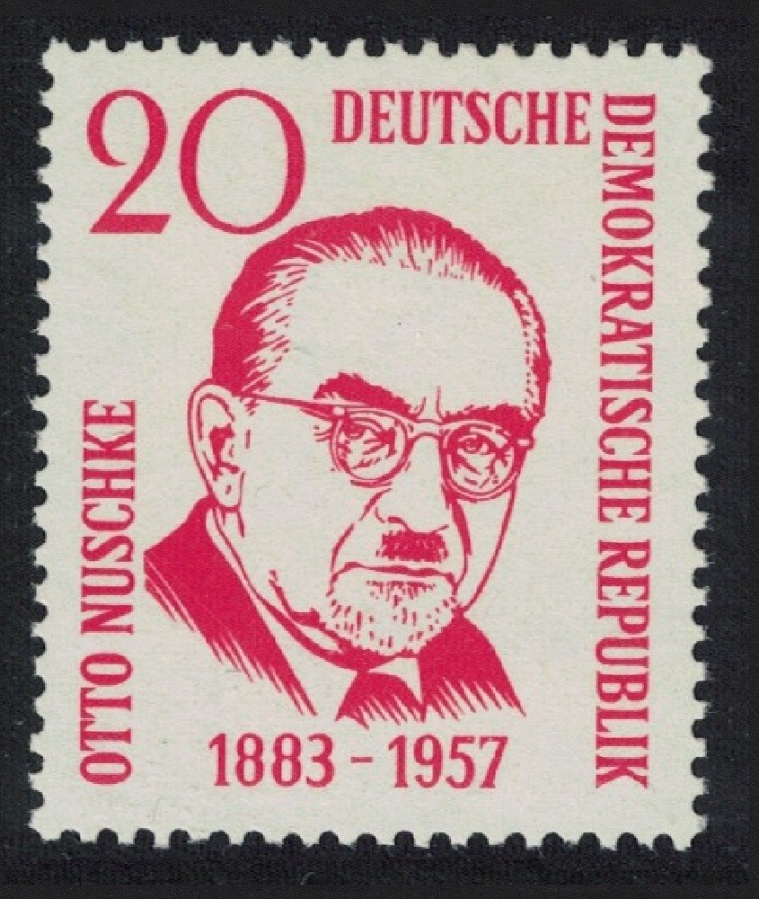 GDR Vice-Premier Otto Nuschke 1958 MNH SG#E405