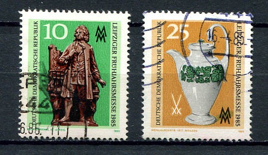 Germany – DDR : Leipzig Spring Fair set from 1985 – used