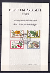 Bundesrepublik ETB 1024-7 Scott B565-8 Plants