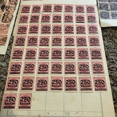 BEAUTIFUL GERMANY MINT AND USED STAMP ACCUMULATION WORLD WAR I INFLATION OVPTS
