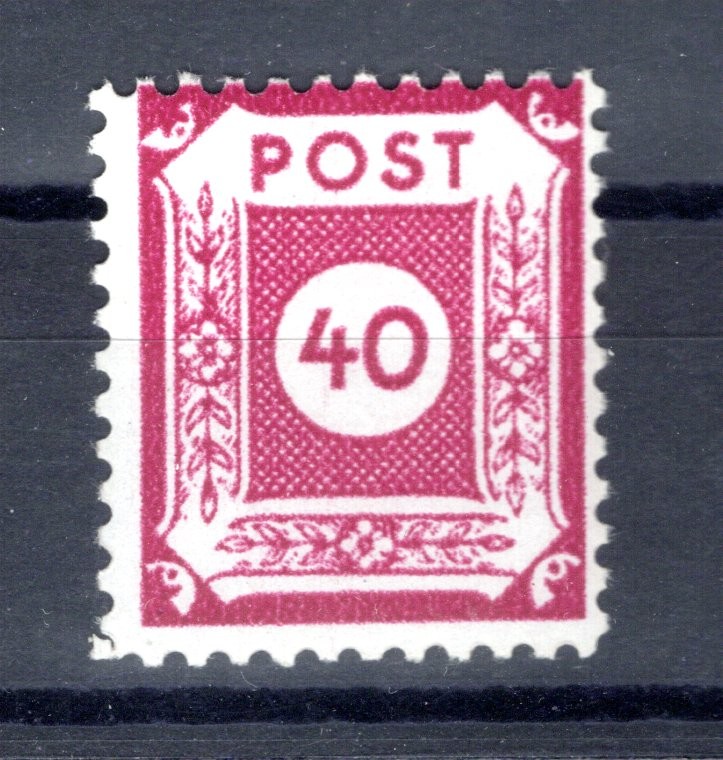 SBZ POSTMEISTER 50DII Mint MNH BPP 45EUR (GA4901