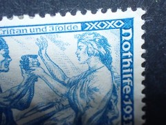 Nazi Germany 1933 Wagner Tristan and Isolde Stamp 20 Pfg 505B MH pre-WW2