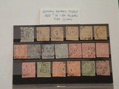 1868 – German Northern District Mixed Groschen Stamps