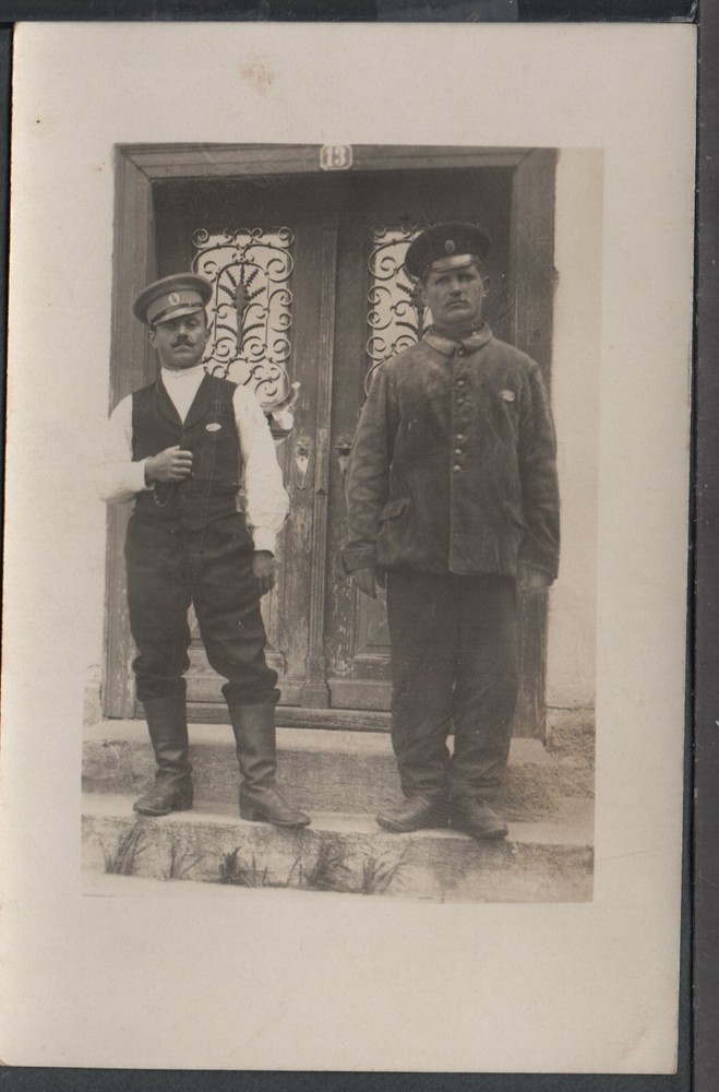 ✔️ GERMANY REICH WWI SOLDIERS EXCELLENT RARE AGED MILITARY PHOTO POSTCARD
