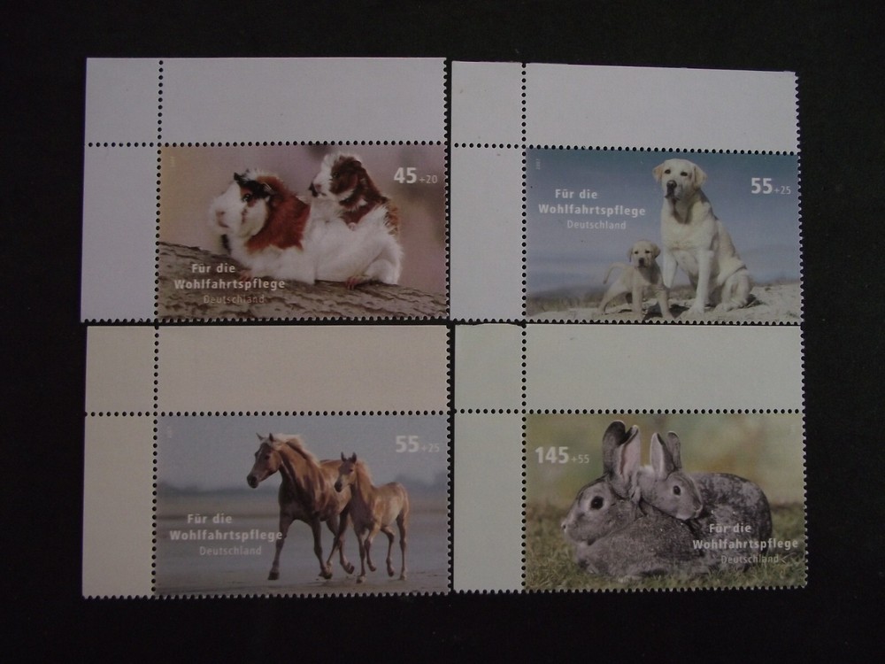 Germany 2007 Welfare. Pets. MNH set.