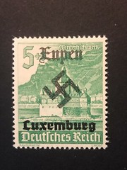 Germany WWII propaganda overprint (EUPEN) 5+3 Rpf. MNH /s1 #525