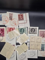 WWII German Hitler Stamps Lot Reich & Covers+ Blocks+Singles Birtday