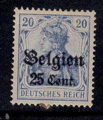 GERMANY GERMAN COLONIES DEUTSCHES REICH STAMPS OVERPRINT BELGIUM MH LOT 76765