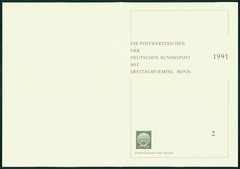 GERMANY FOLDER 1991/02 APOTHEKER APOTEKER BERUF